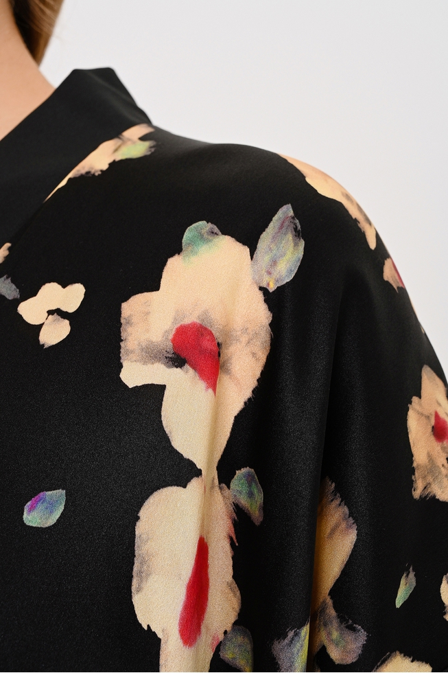  Пляжный шелковый халат  4