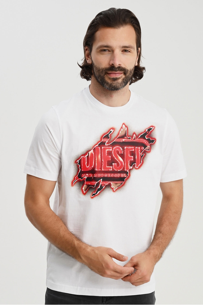  Мужская хлопковая футболка  1