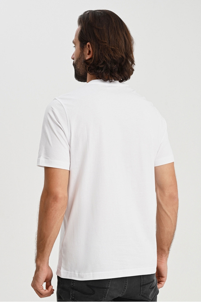  Мужская хлопковая футболка  2