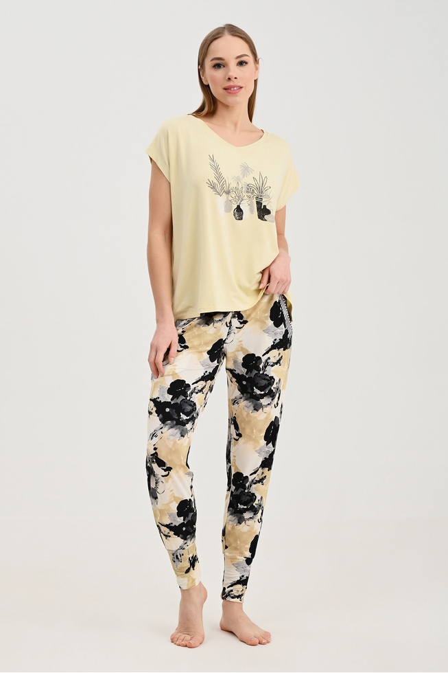 Женские домашние брюки 8