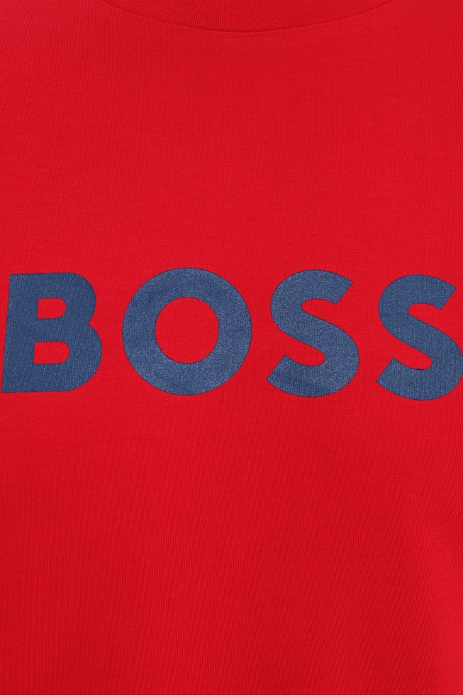 Мужская хлопковая футболка с фирменным логотипом 12