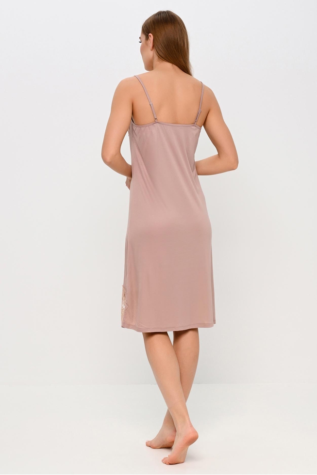 Женская сорочка с кружевом  3