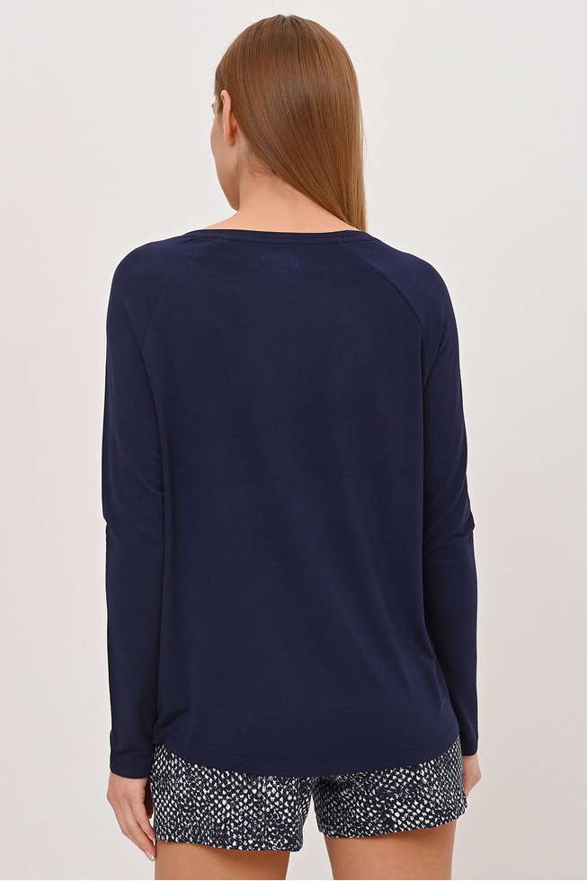 Женский домашний лонгслив 2