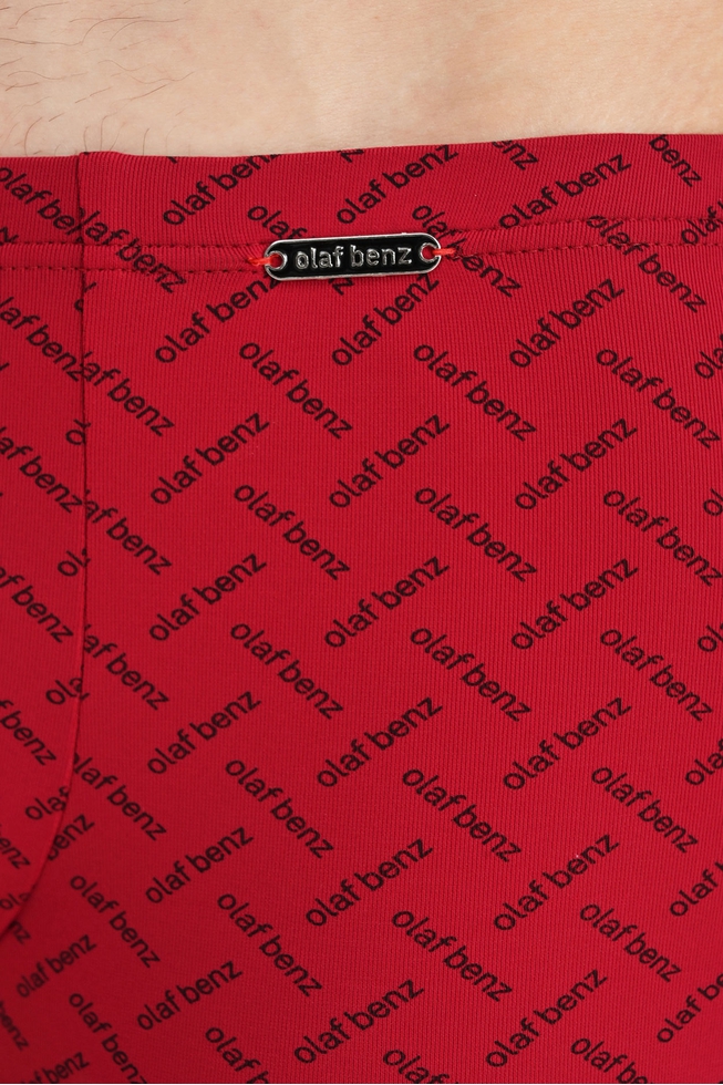 Малиновые мужские трусы-боксеры  3