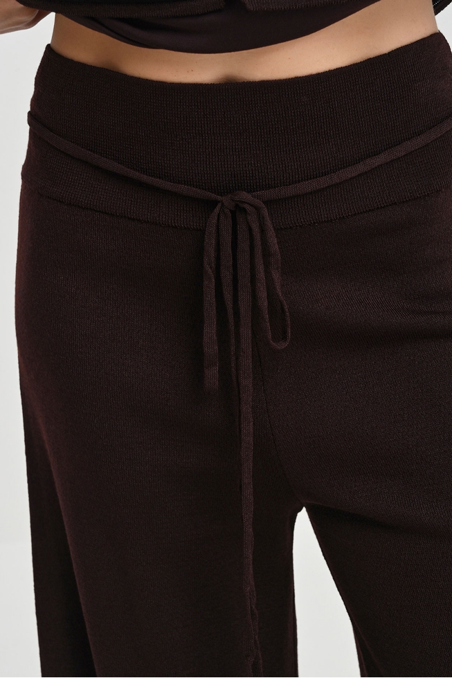 Женские широкие брюки 4