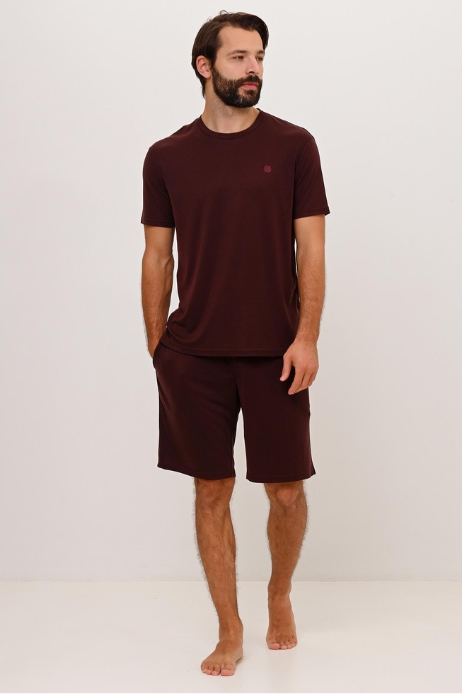 Мужская пижама с шортами  1
