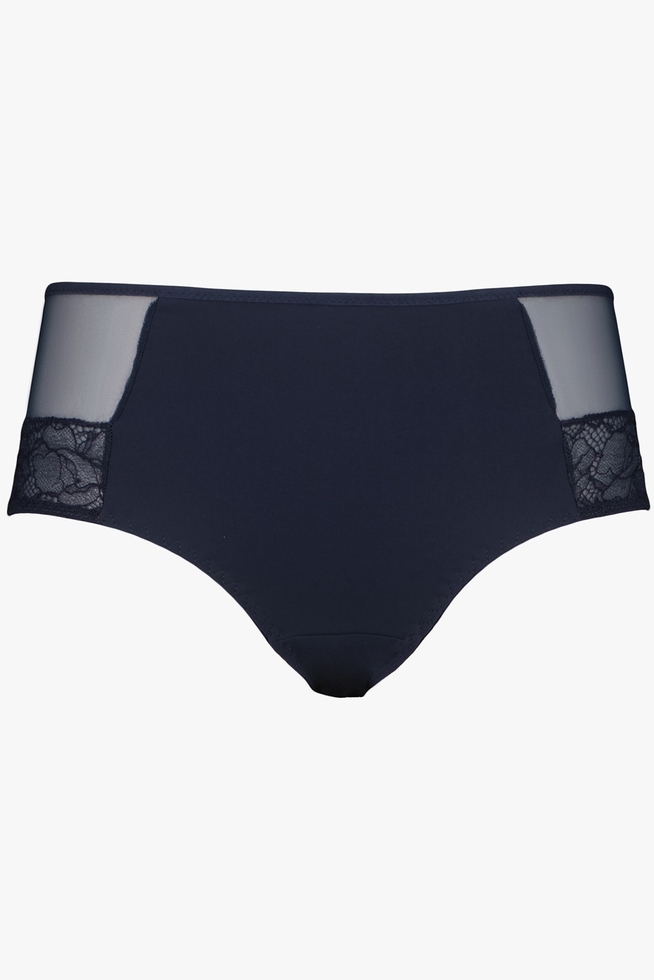 Женские синие трусы-хипстеры 7