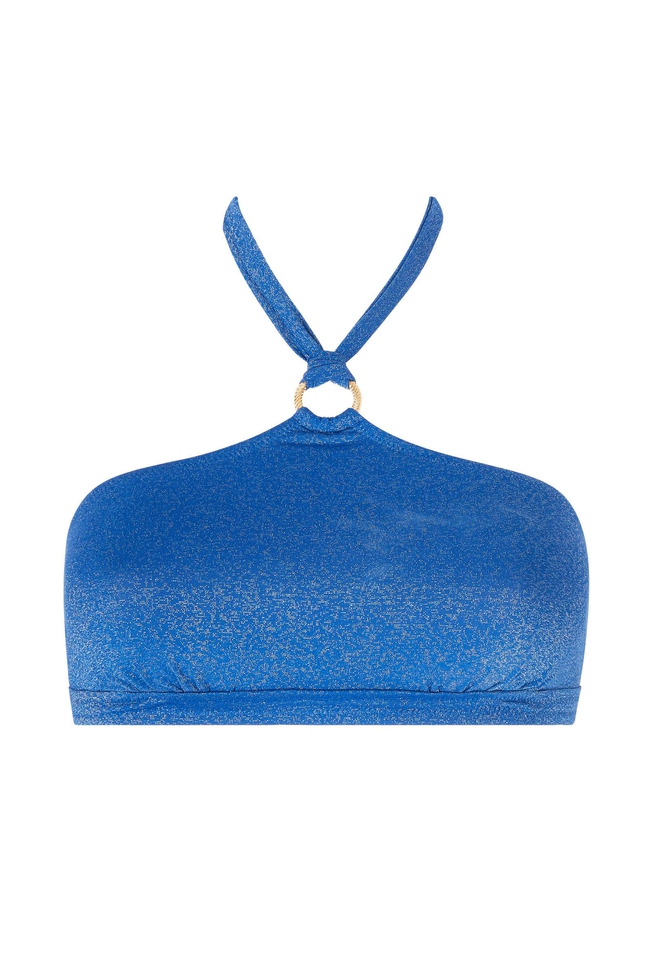 Синий купальный лиф 1