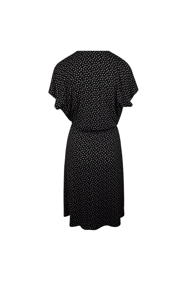 Женское платье в горошек 2