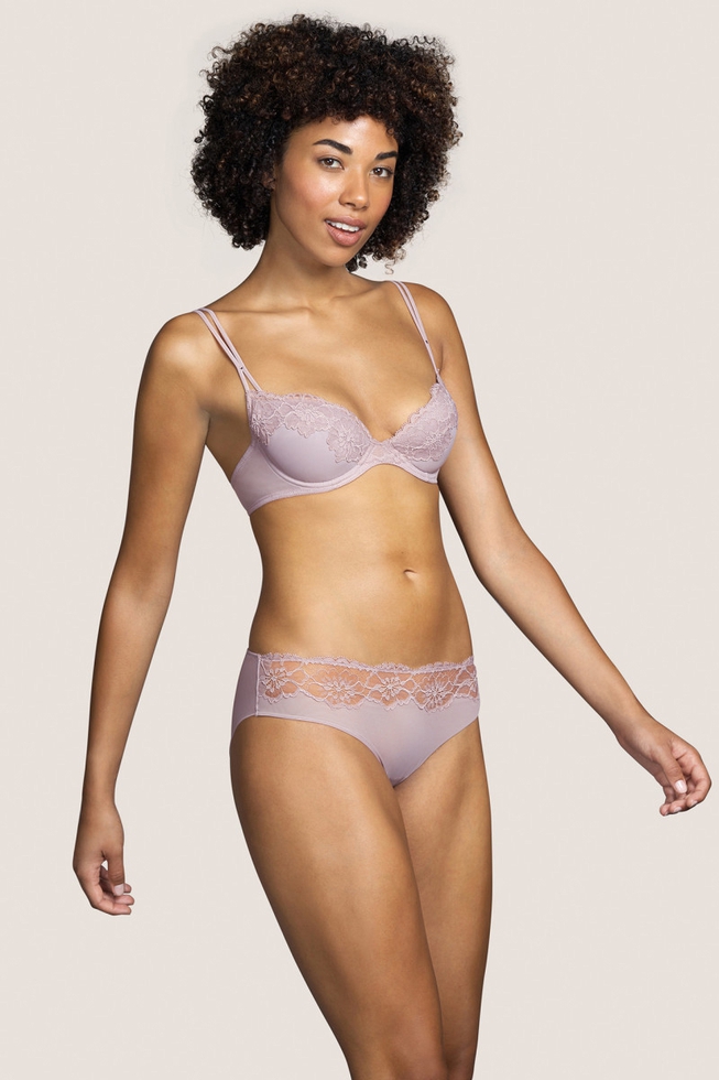 Кружевной бюстгальтер с плотной чашкой пуш-ап  2