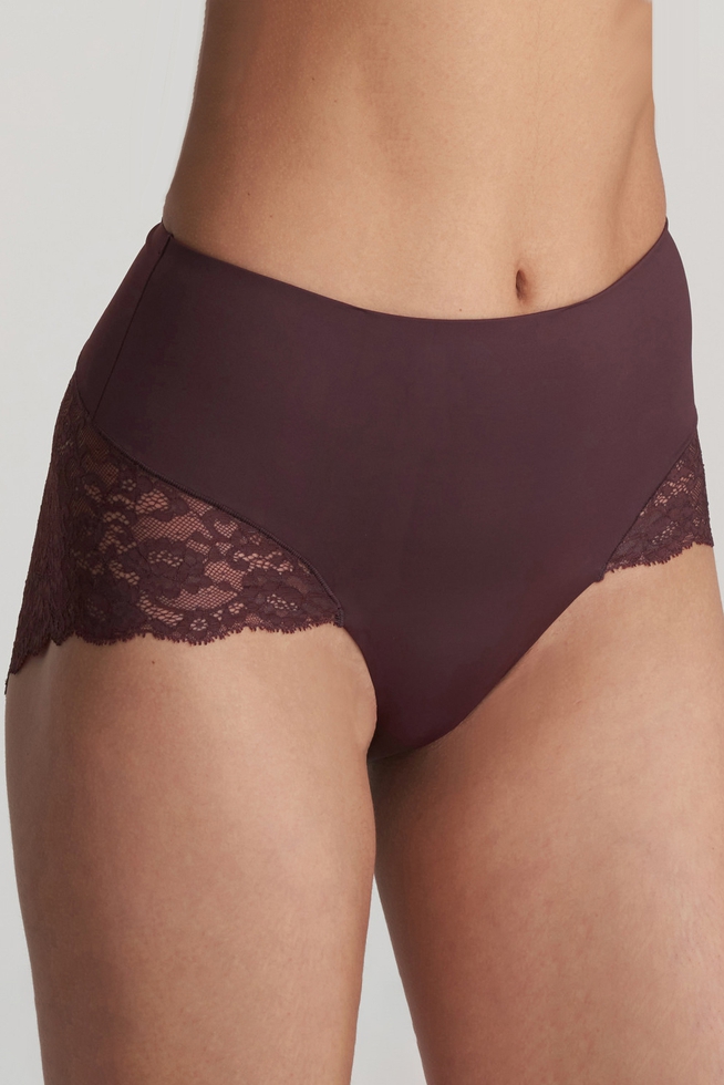  Женские высокие кружевные трусы-слипы  3