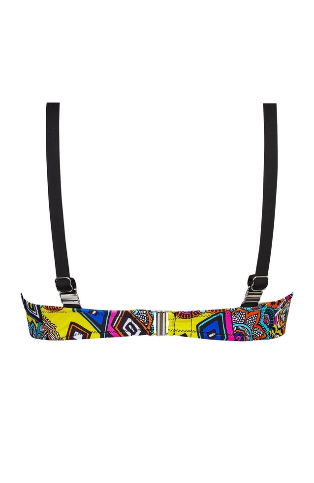 Лиф на косточках с принтом  2