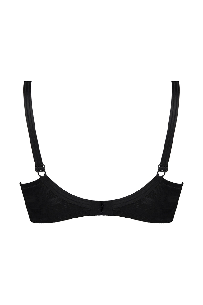  Черный бюстгальтер с мягкими чашками  2