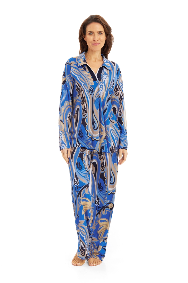  Женская пижама с брюками  3