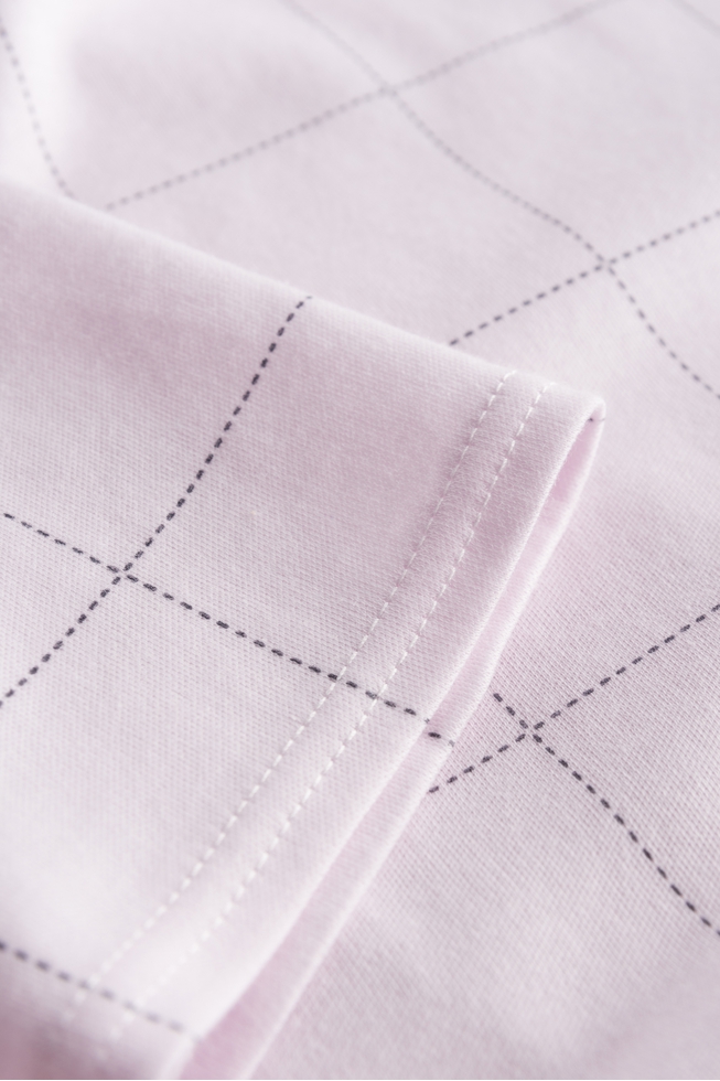 Длинная хлопковая сорочка-рубашка в клетку на пуговицах 15