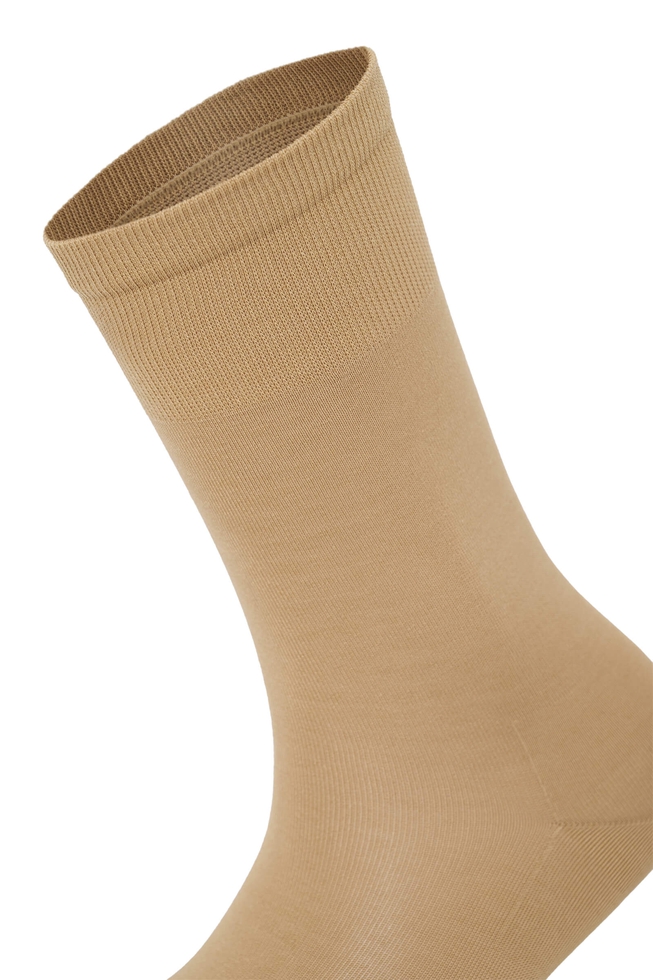Носки женские бежевые Finest Cotton 5