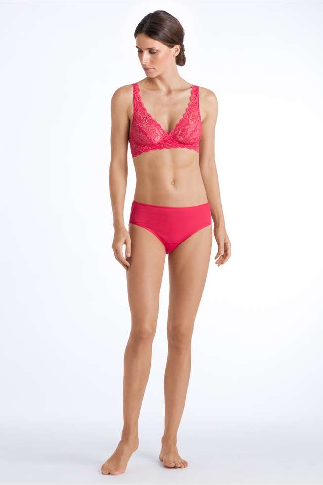  Кружевной бюстгальтер-бралетт с мягкой чашкой  4