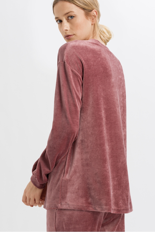  Женский велюровый джемпер  2