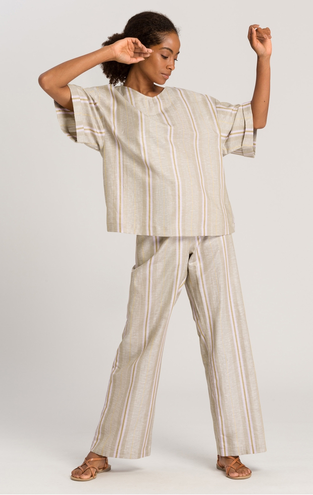 Женские брюки в полоску 3