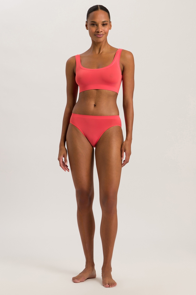 Женский бюстгальтер-топ с мягкими чашками 4