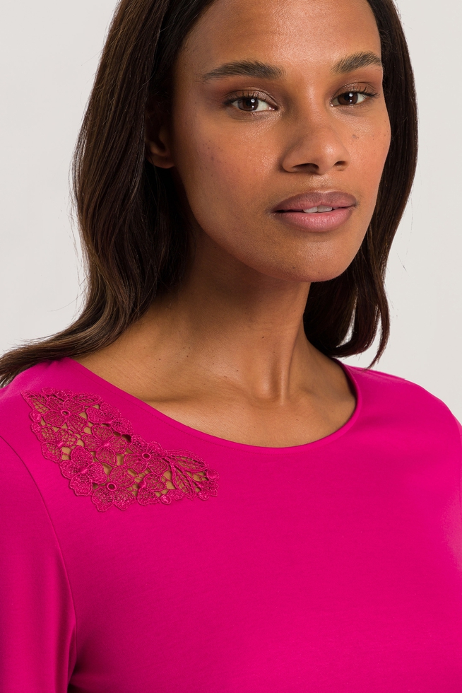  Женская хлопковая пижама с брюками  3