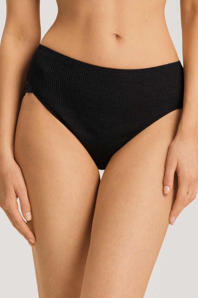  Женские высокие кружевные трусы-слипы  1