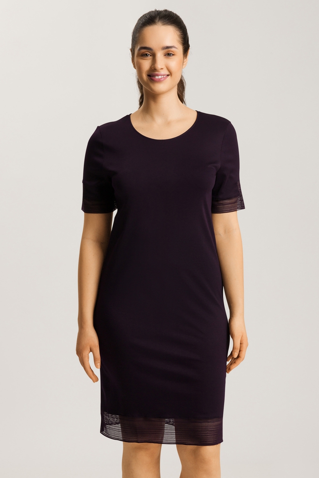 Женская хлопковая сорочка миди 1