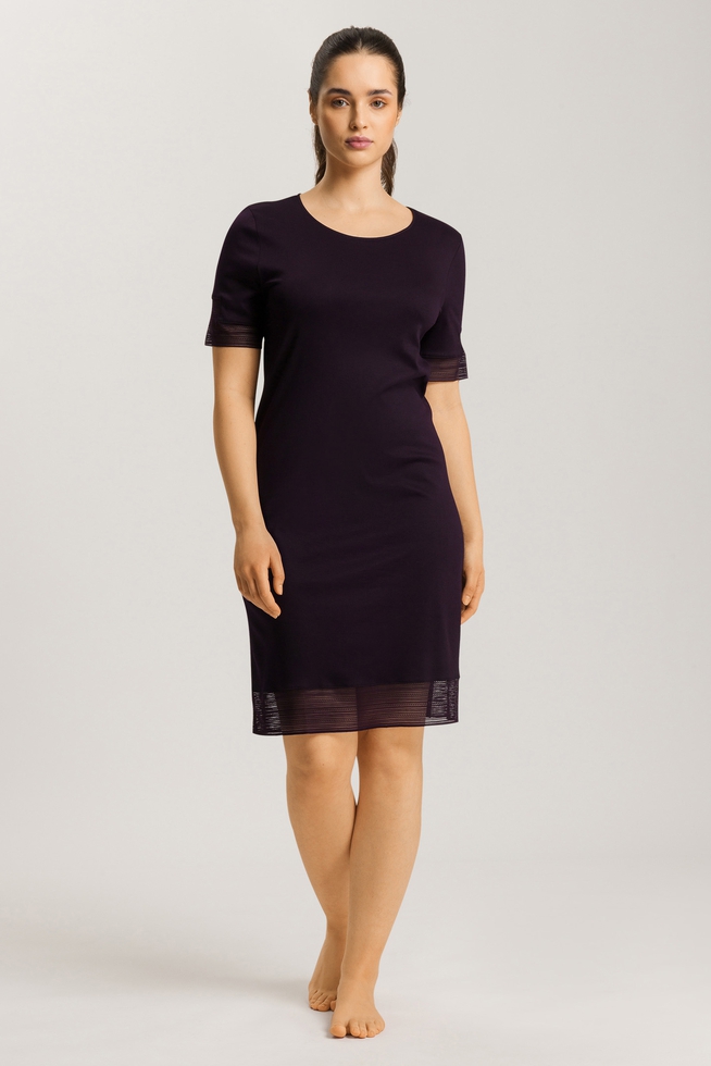 Женская хлопковая сорочка миди 4