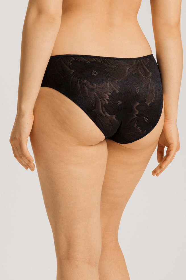 Женские черные трусы-слипы 2