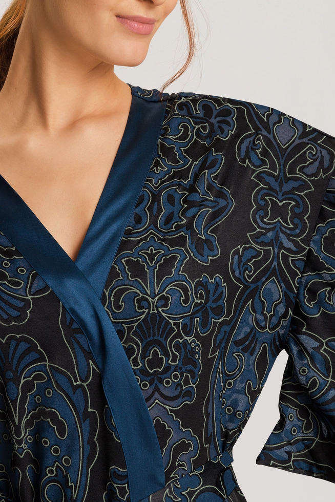 Женский халат миди 3