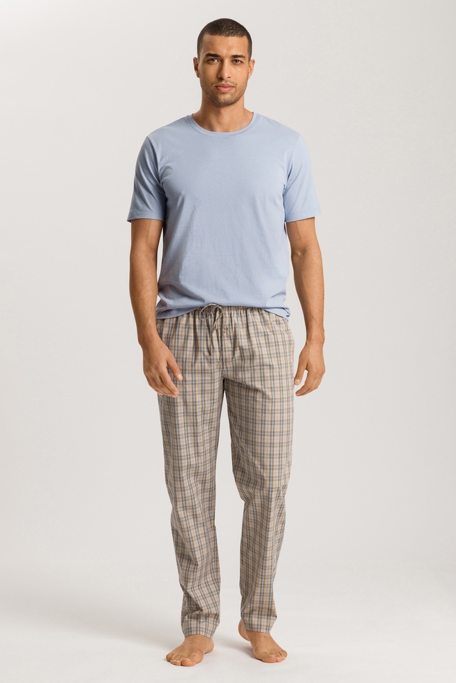 Мужские домашние хлопковые брюки 4