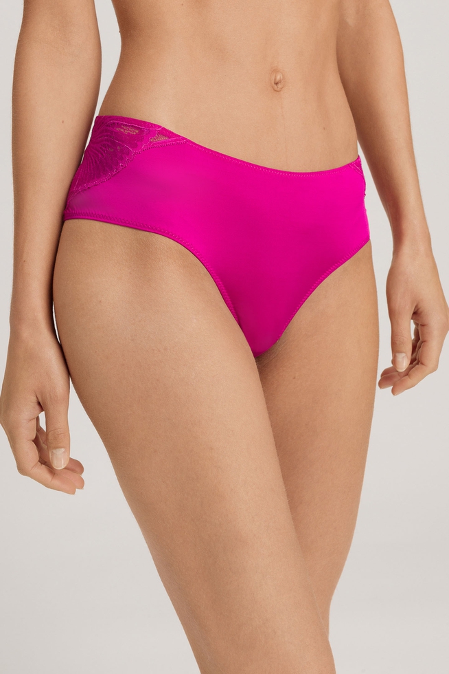  Женские трусы-слипы с кружевом  1