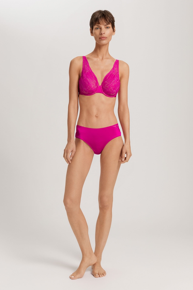  Женские трусы-слипы с кружевом  3