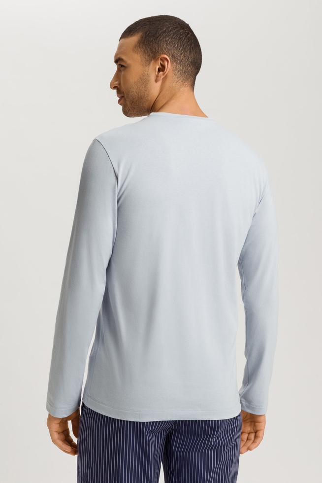 Мужской домашний хлопковый лонгслив 2