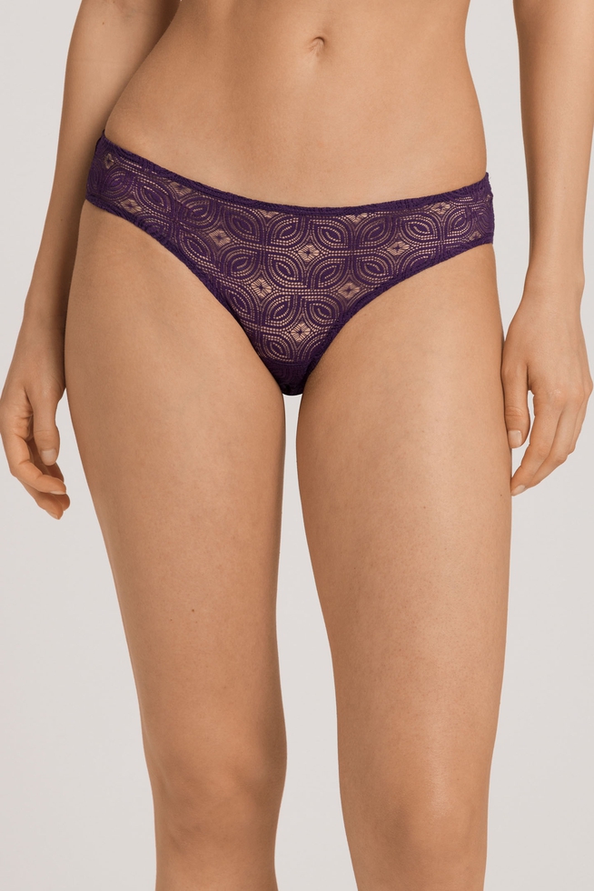  Женские трусы-слипы с вышивкой  1