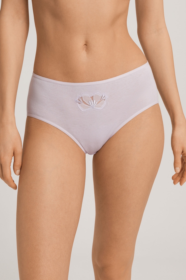  Женские высокие трусы-слипы из хлопка  1