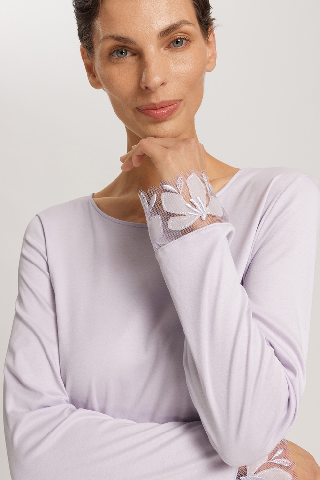  Женская хлопковая пижама с брюками  3