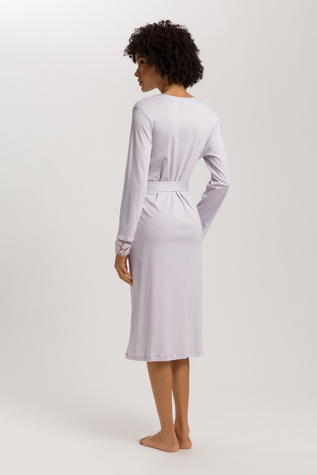  Женский домашний хлопковый длинный халат  2