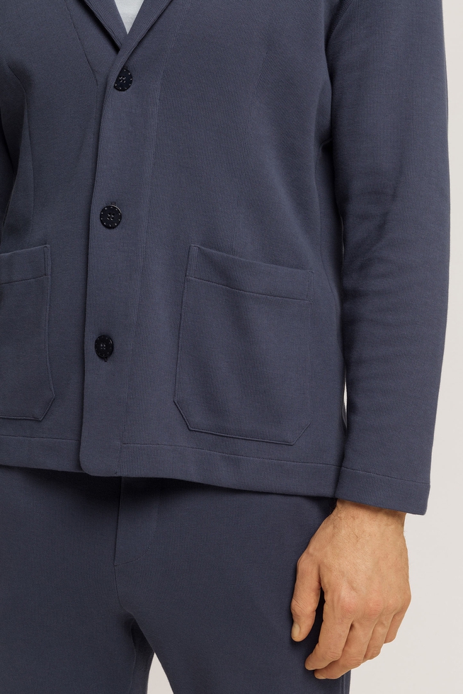 Мужской домашний жакет из хлопка 3