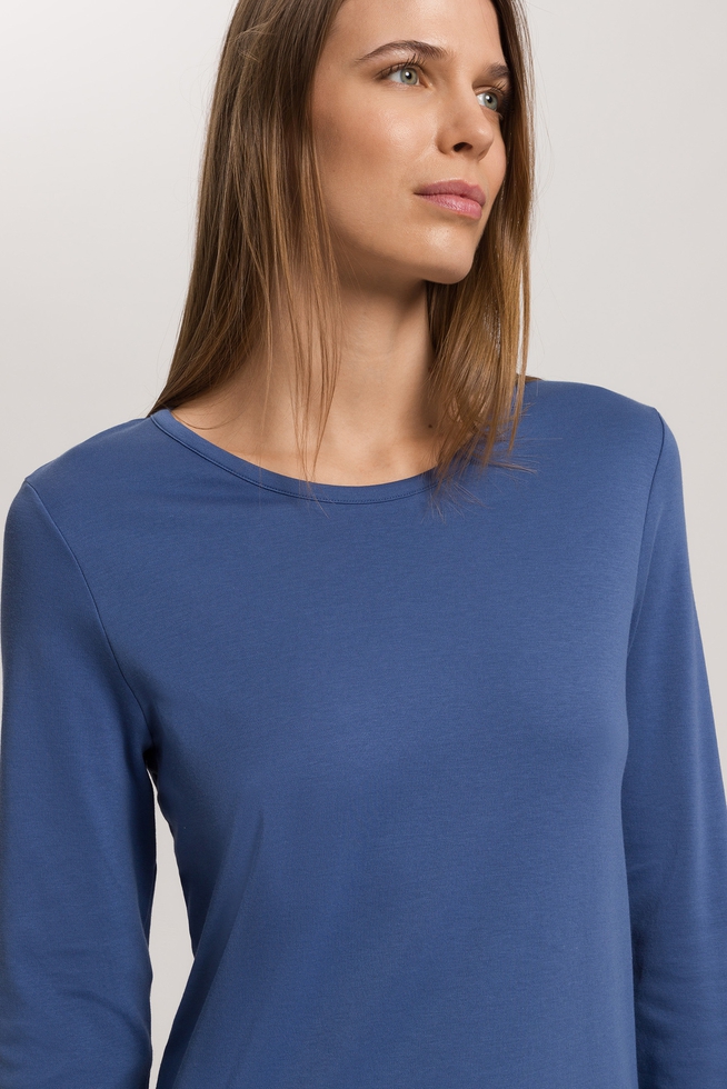  Женский домашний хлопковый лонгслив  3