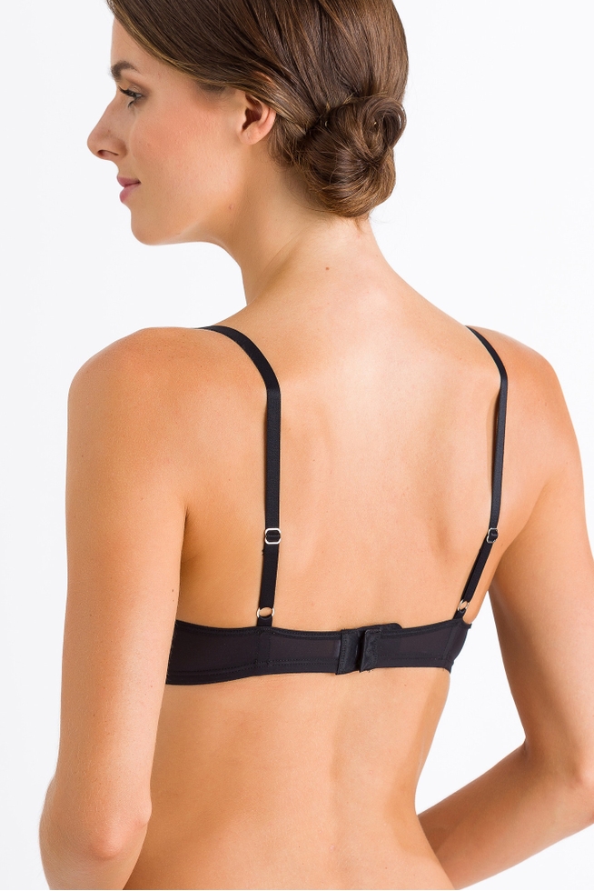  Черный бюстгальтер с плотной чашкой 2