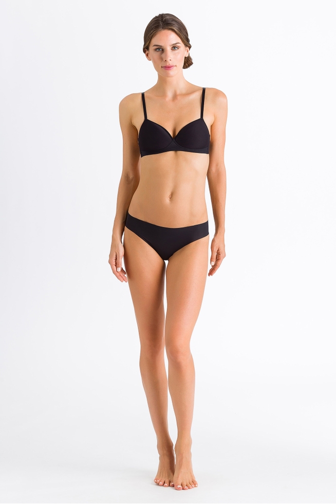  Черный бюстгальтер с плотной чашкой 4