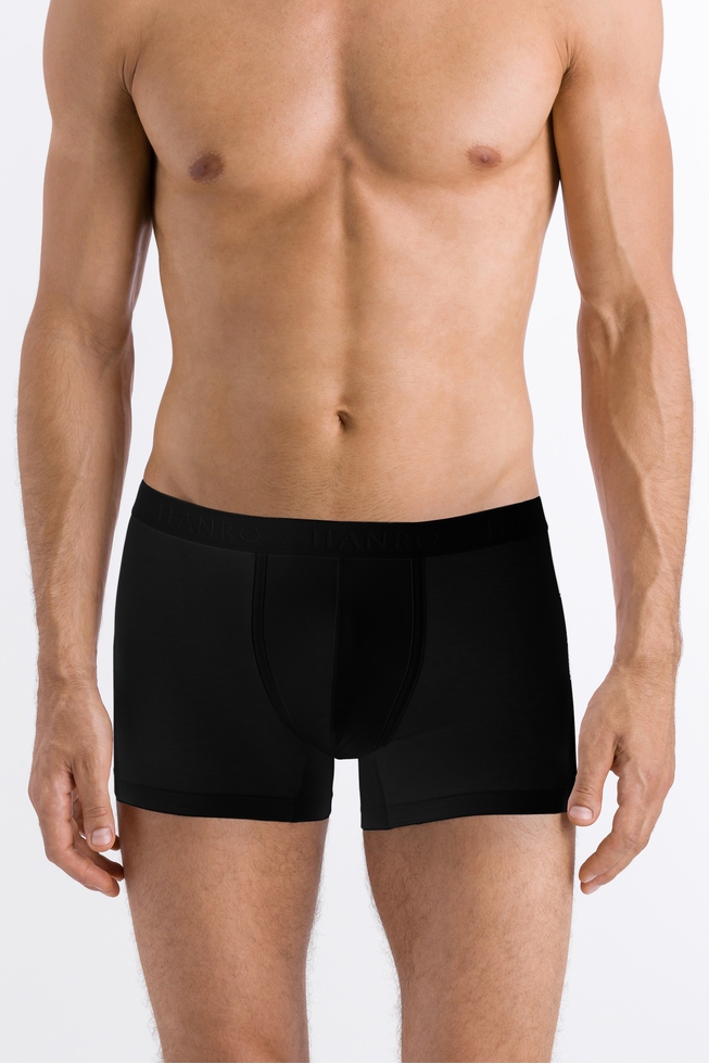  Мужские черные трусы-боксеры  1