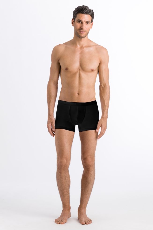  Мужские черные трусы-боксеры  4