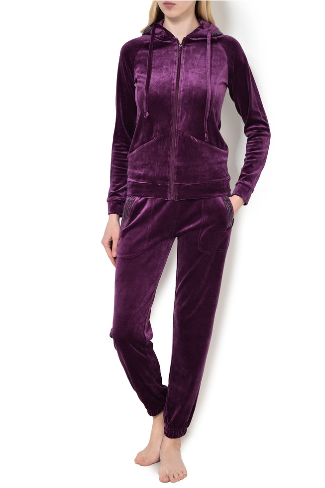 Женский велюровые спортивные брюки 19