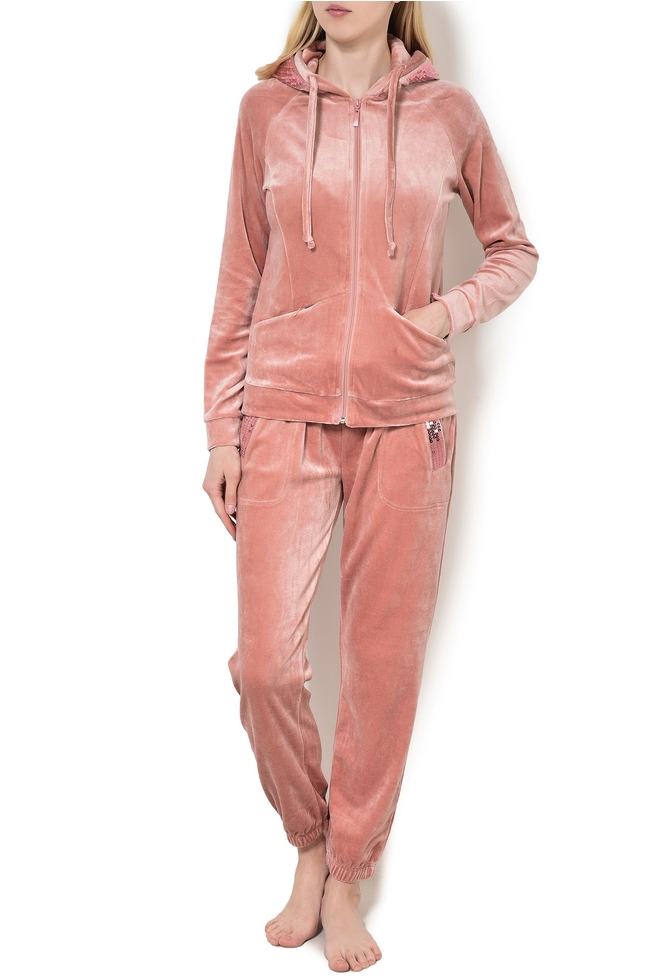 Женский велюровые спортивные брюки 15