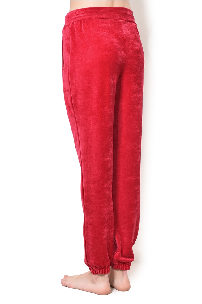 Женский велюровые спортивные брюки 10
