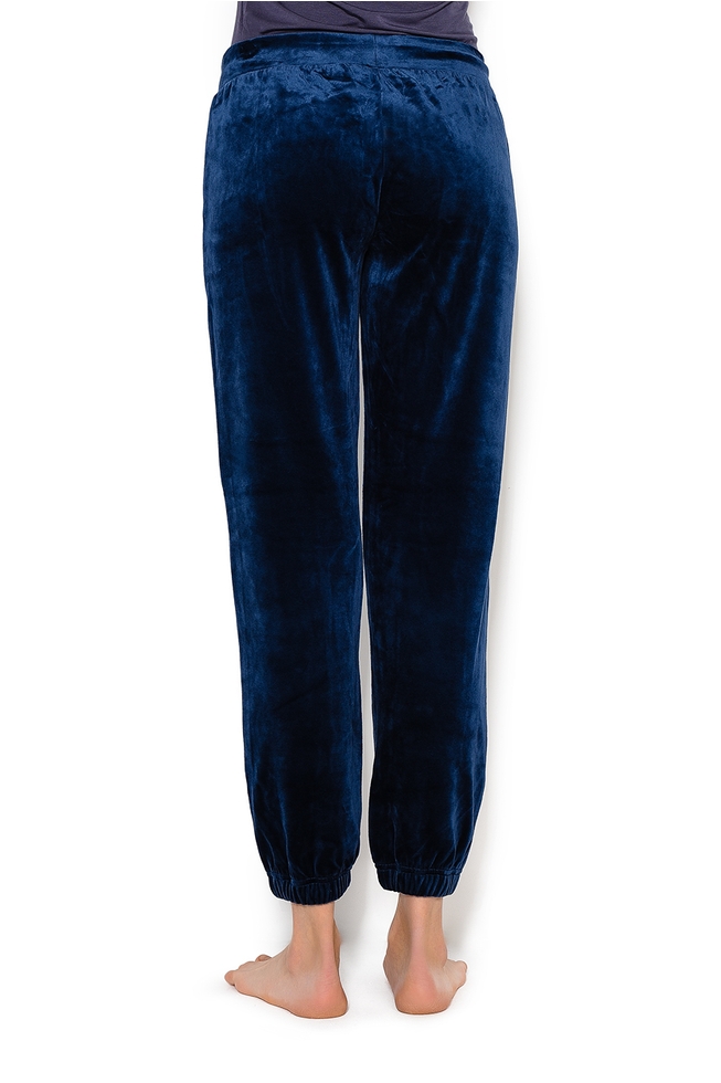 Женский велюровые спортивные брюки 2