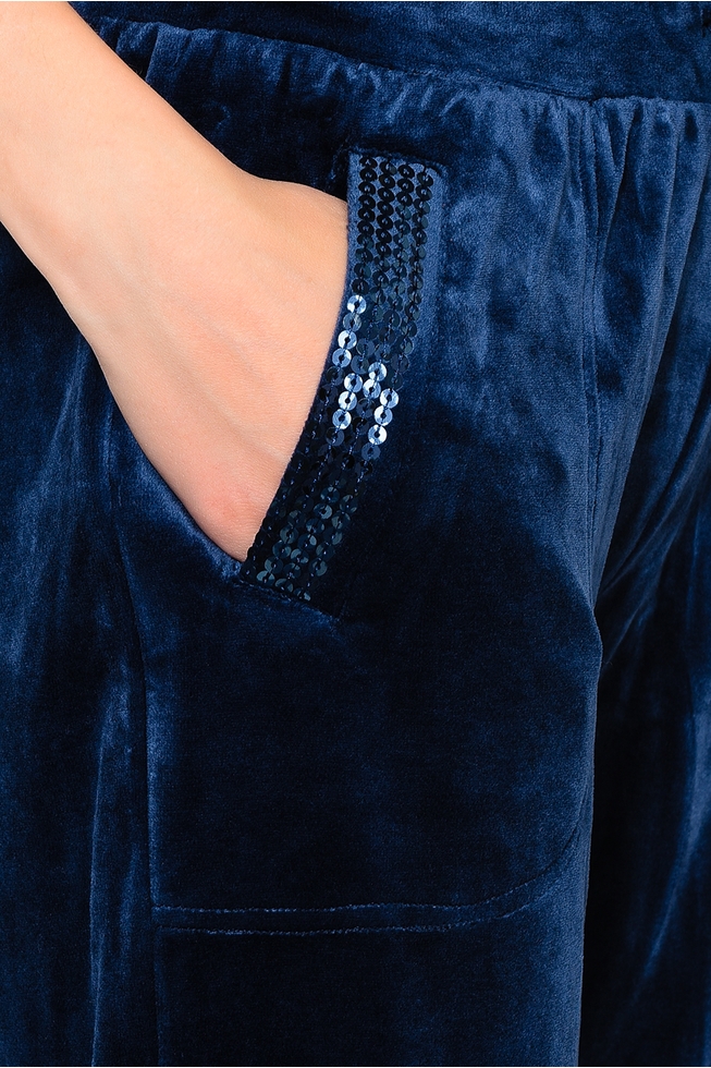 Женский велюровые спортивные брюки 4