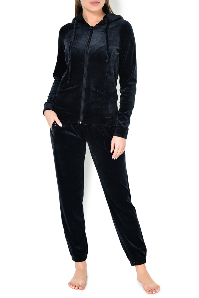 Женский велюровые спортивные брюки 7